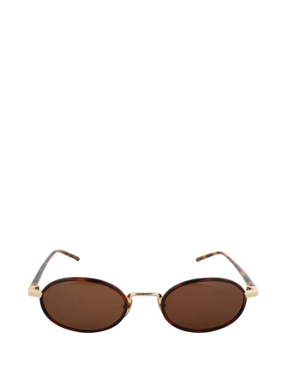 Chimi Lea Oval-frame Sunglasses In Brown
