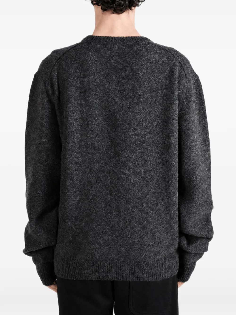 LEMAIRE Sweater met V-hals Grijs