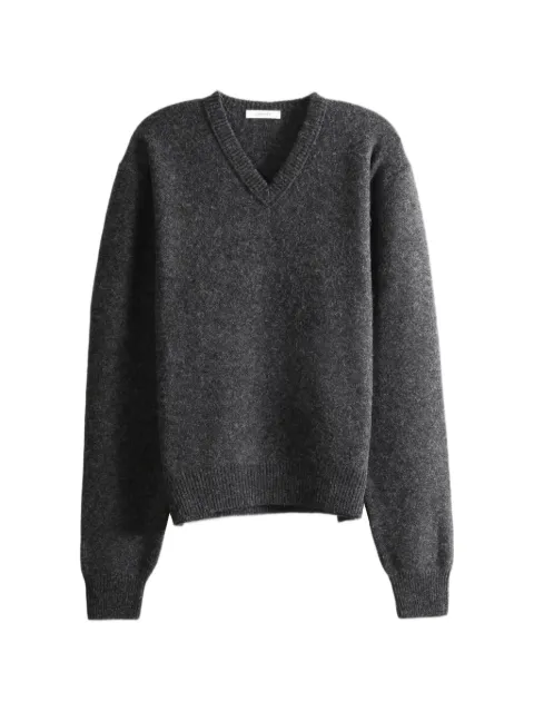 LEMAIRE V-neck wool sweater