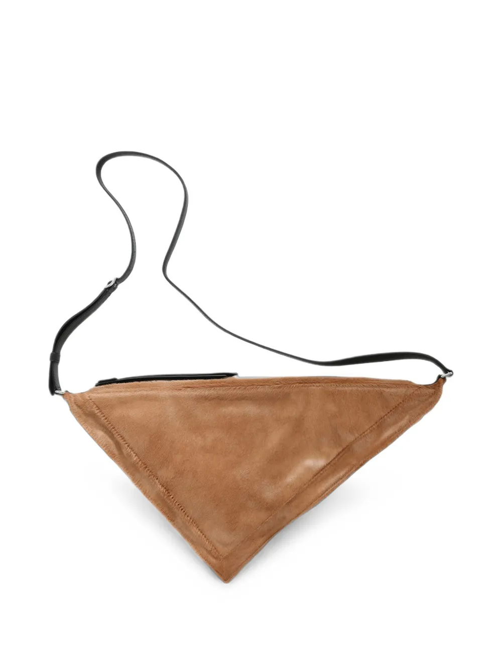 LEMAIRE Driehoekige crossbodytas Bruin