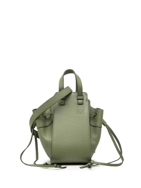 Loewe Pre-Owned 2021 Mini Leather Drawstring Hammock Bag satchel