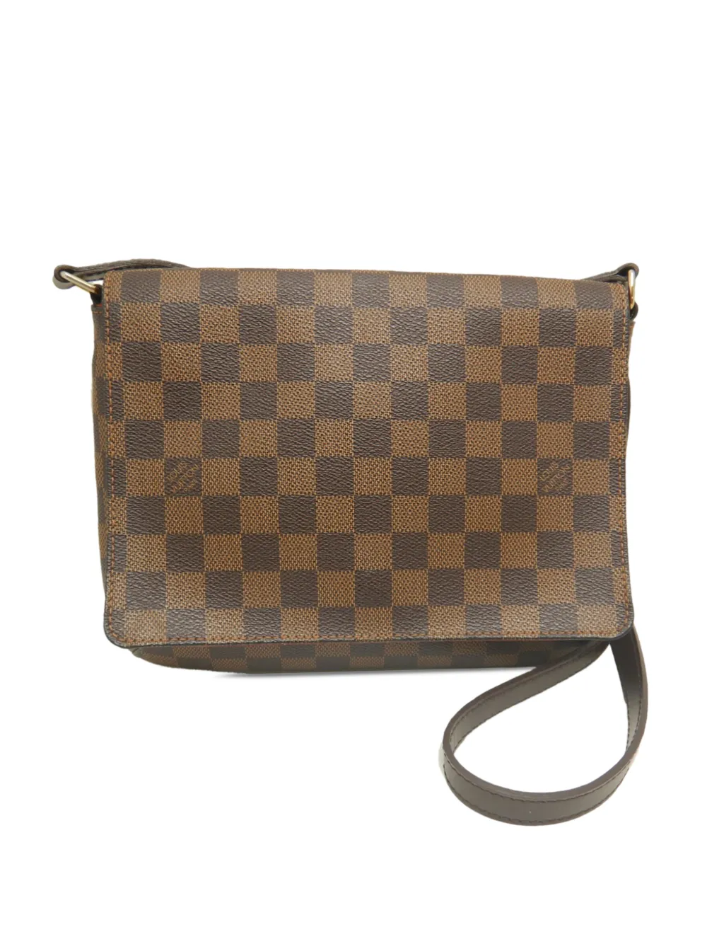Louis Vuitton Pre-Owned 2006 Damier Ebene Musette Tango Long Strap crossbody bag - Marrone