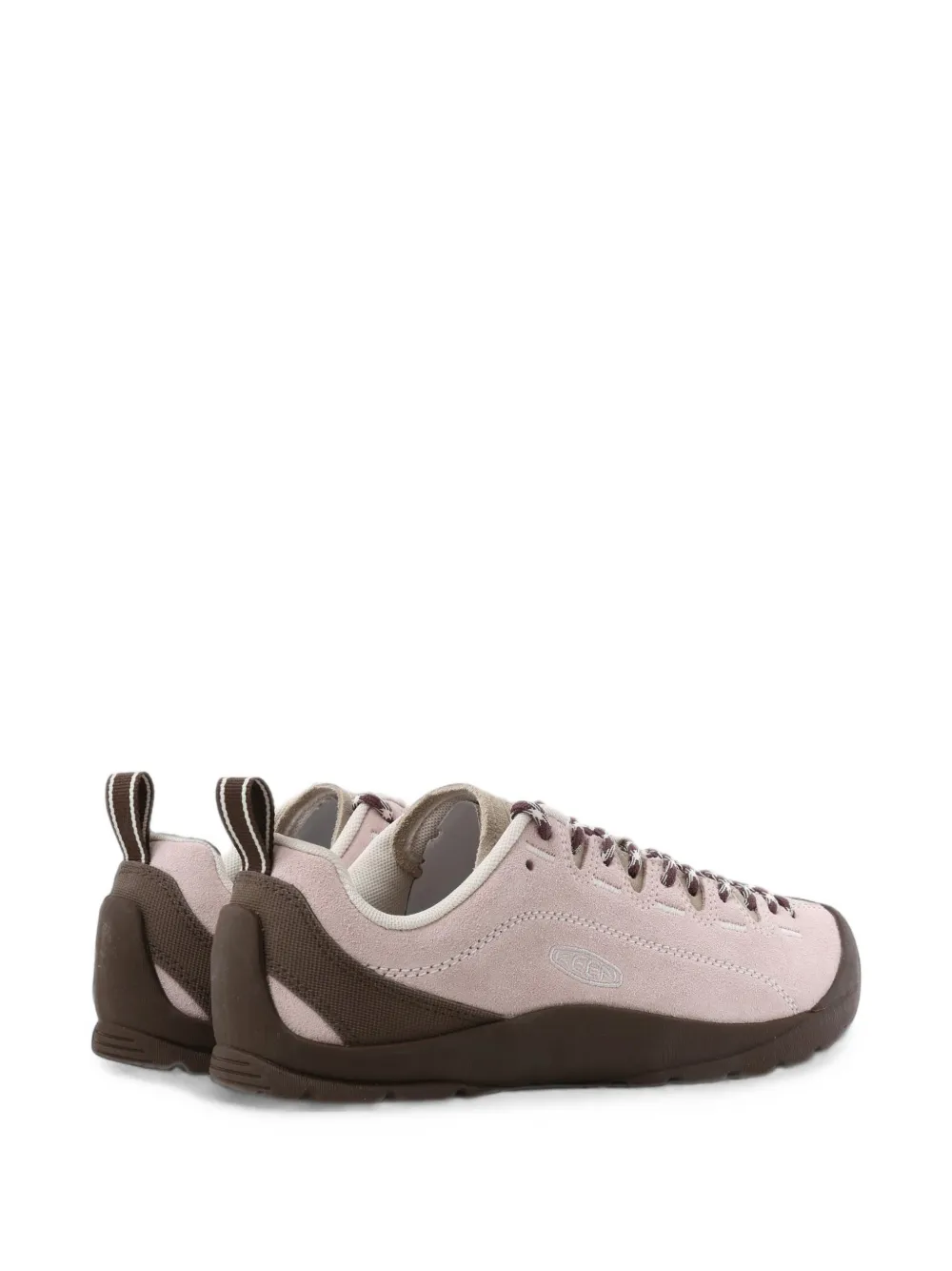KEEN FOOTWEAR Jasper suede-panelled sneakers Roze