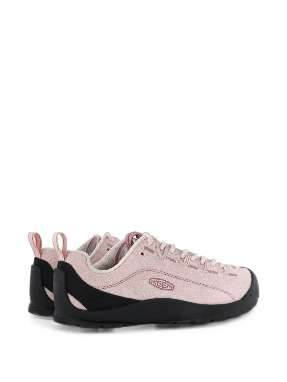 KEEN FOOTWEAR Jasper suede panelled sneakers Roze