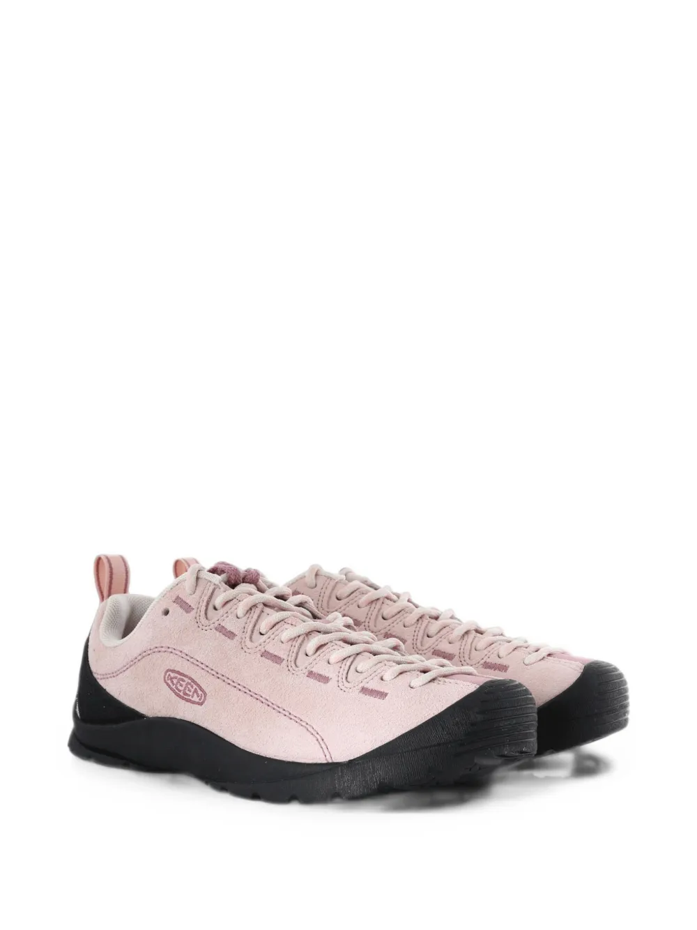 KEEN FOOTWEAR Jasper suede panelled sneakers Roze