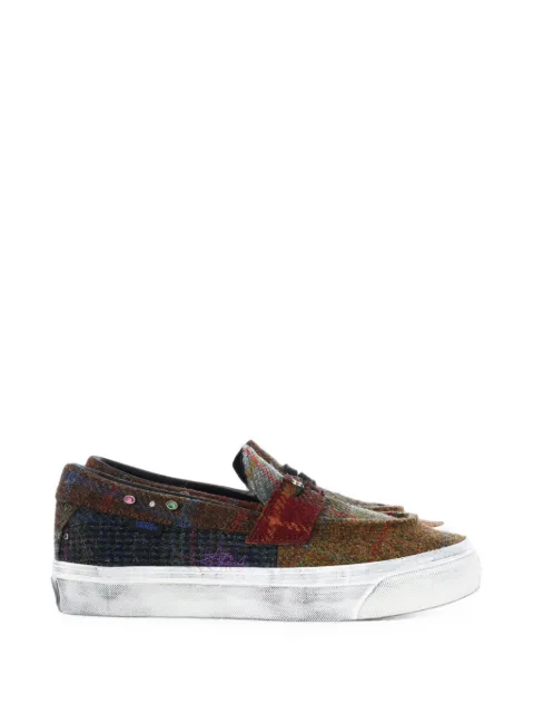 Vans Premium 53 Harris tweed loafers