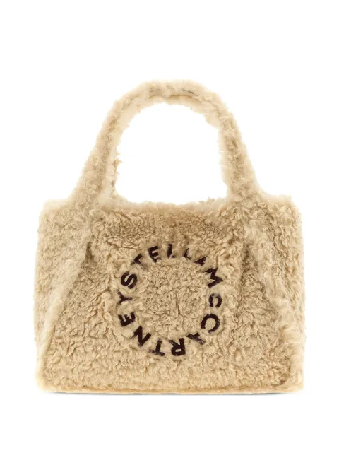 Stella McCartney logo-embroidered tote bag