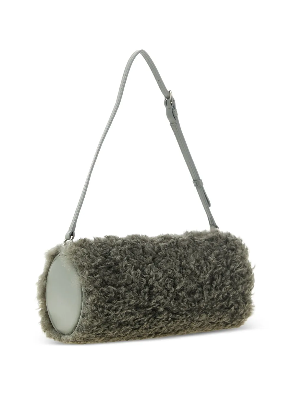 Stella McCartney pochette shearling - Grigio