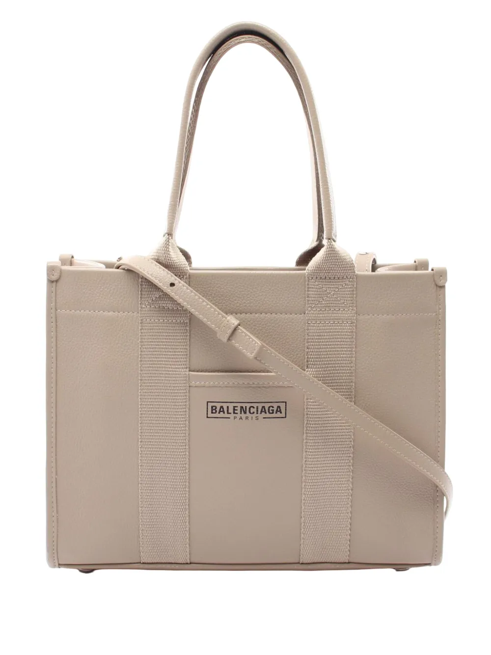 Balenciaga Pre-Owned 2015-2026 Small Leather Hardware Tote satchel - Toni neutri