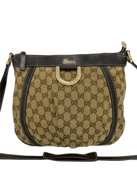 Gucci Pre-Owned 2000-2015 GG Canvas Abbey D Ring crossbody bag