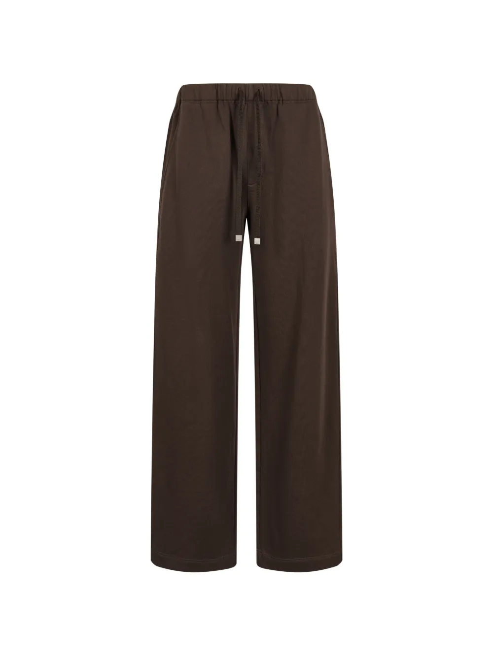 Less Drawstring Straight-leg Trousers In Brown