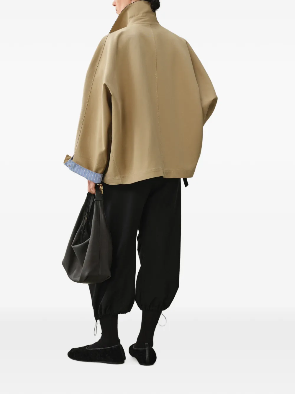 LESS Jack met dolmanmouwen Beige