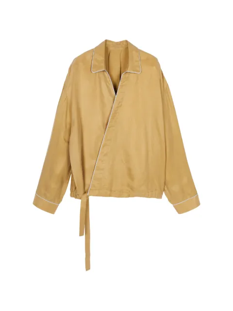 CROQUIS oversized cross-collar jacket