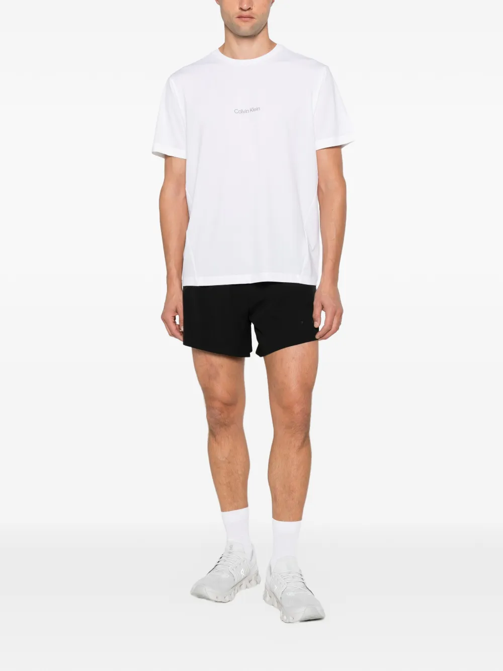 Calvin Klein T-shirt met logoprint Wit