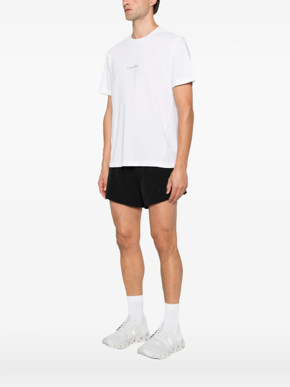 Calvin Klein T-shirt met logoprint Wit
