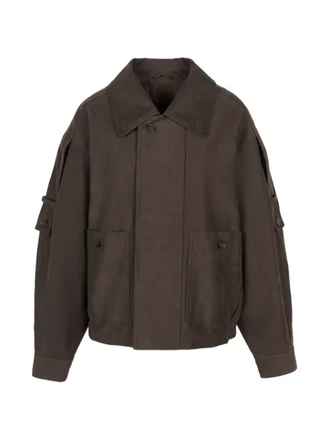 CROQUIS relaxed-fit cargo military jacket
