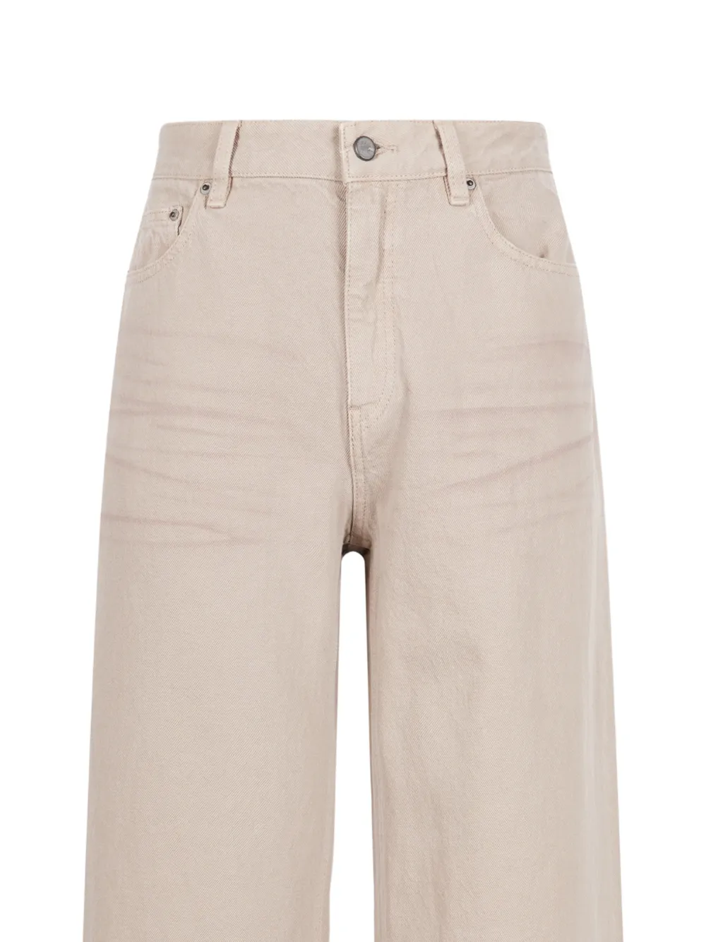 JNBY Ruimvallende jeans met wijde pijpen Beige