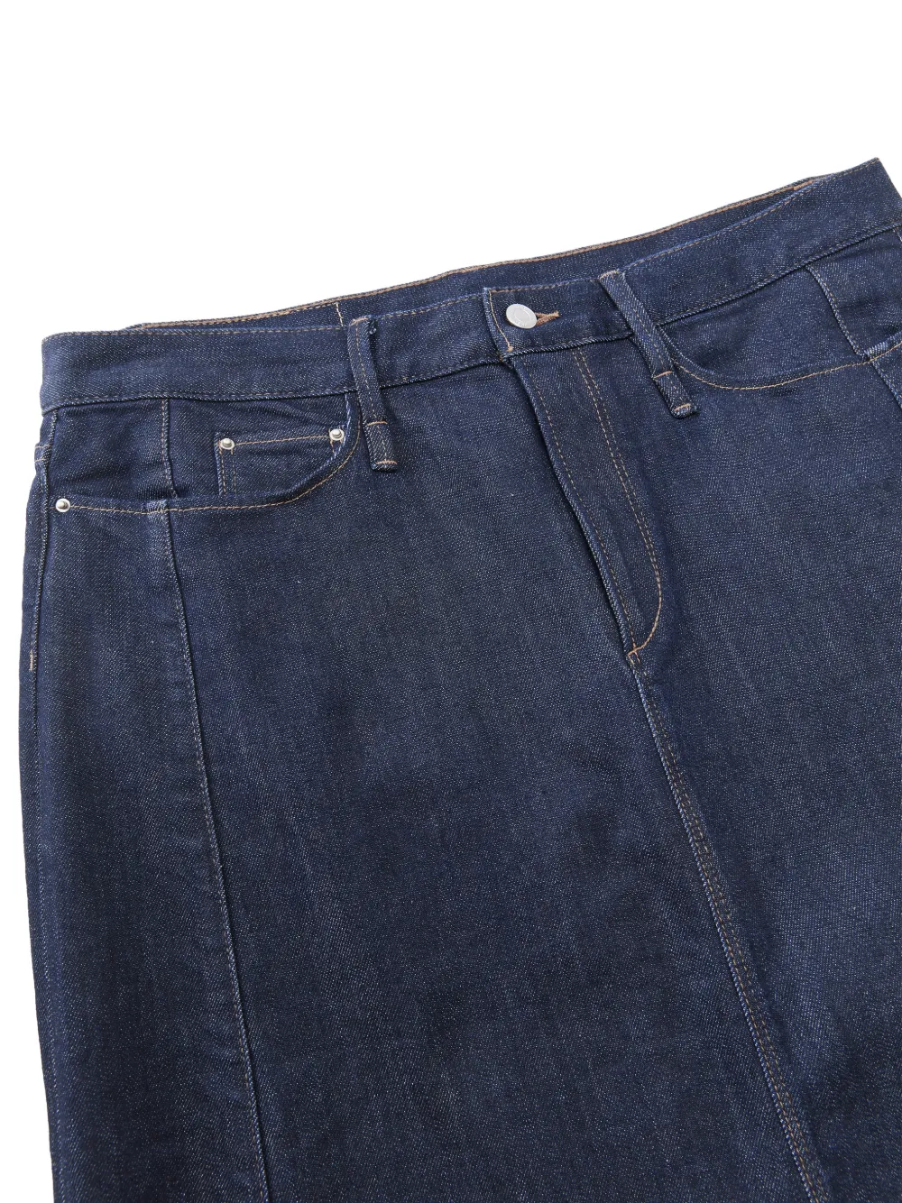 JNBY A-line denim skirt Blauw