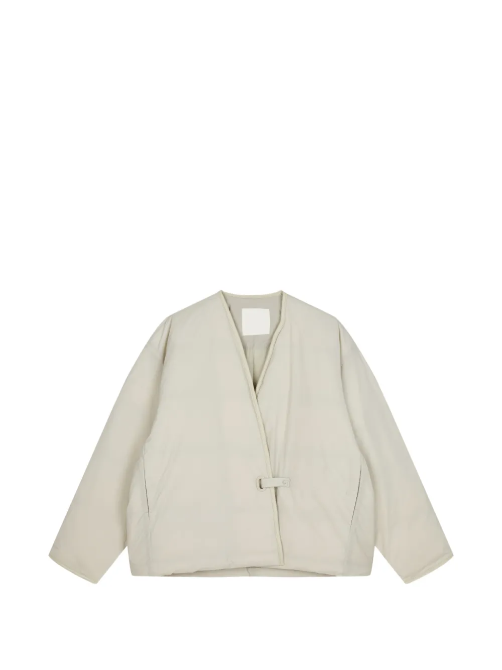JNBY diagonal-placket puffer jacket