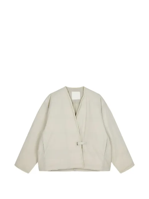 JNBY diagonal-placket puffer jacket