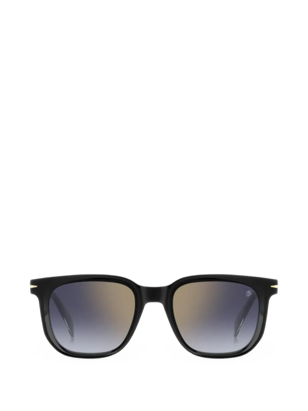 Eyewear by David Beckham Sonnenbrille mit eckigem Gestell - Schwarz