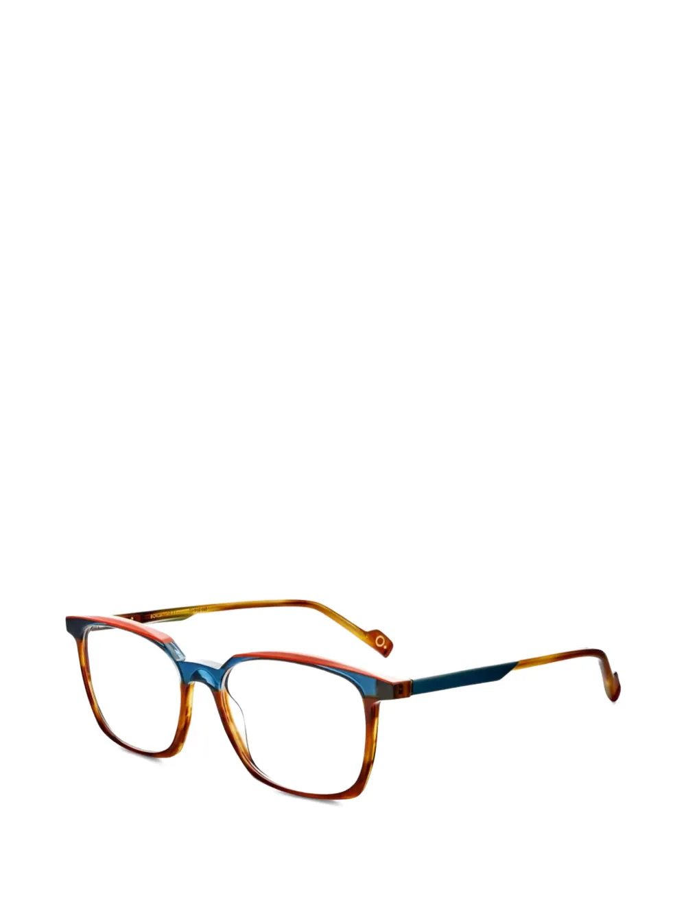 Etnia Barcelona Borja bril met vierkant montuur Blauw