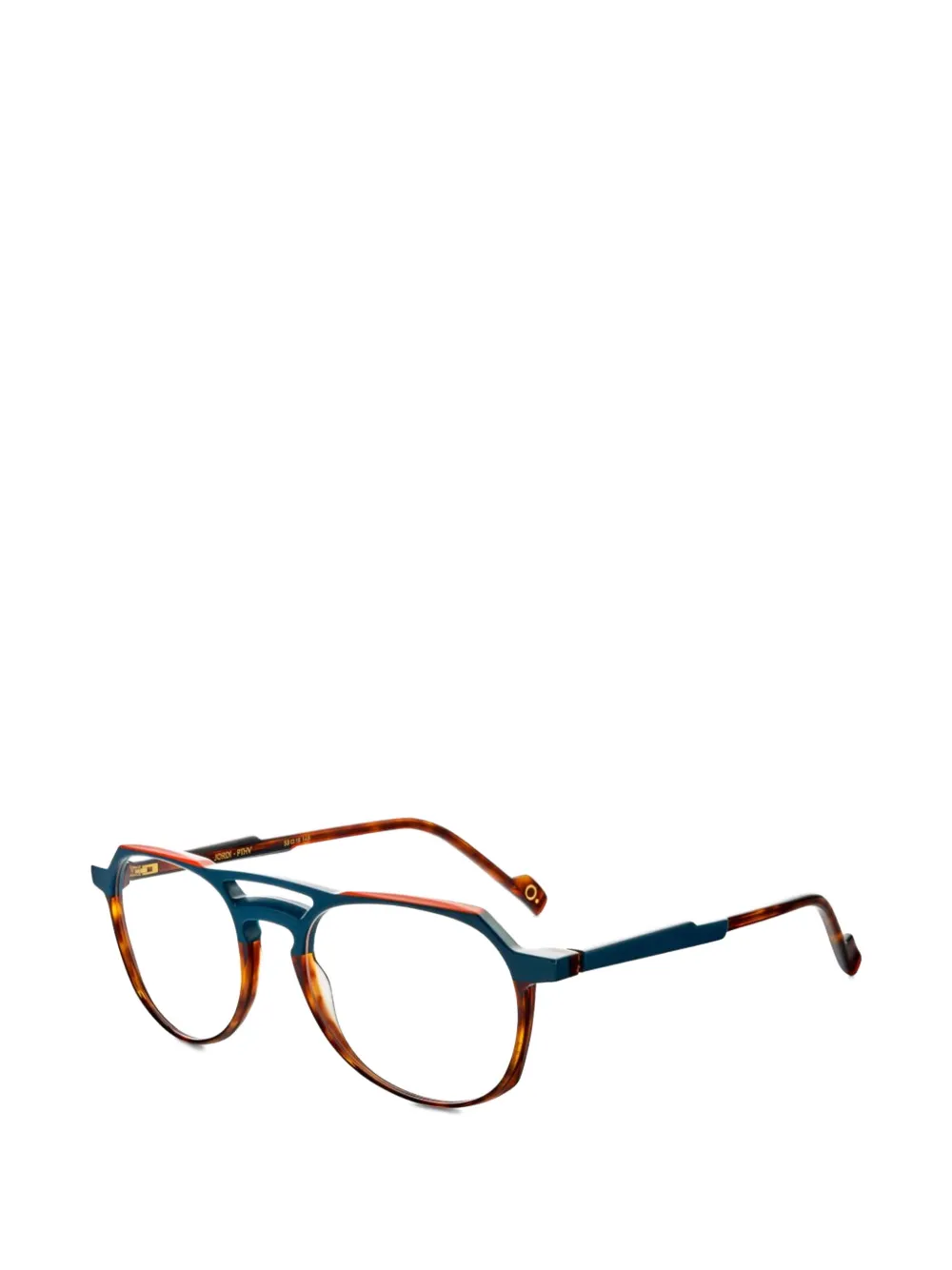 Etnia Barcelona Jordi geometric-frame glasses Blauw