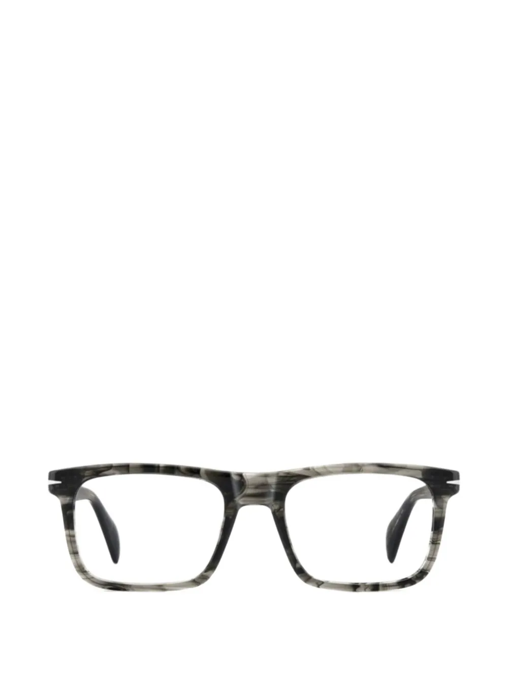 Eyewear by David Beckham DB 1191 rectangle-frame glasses - Grau