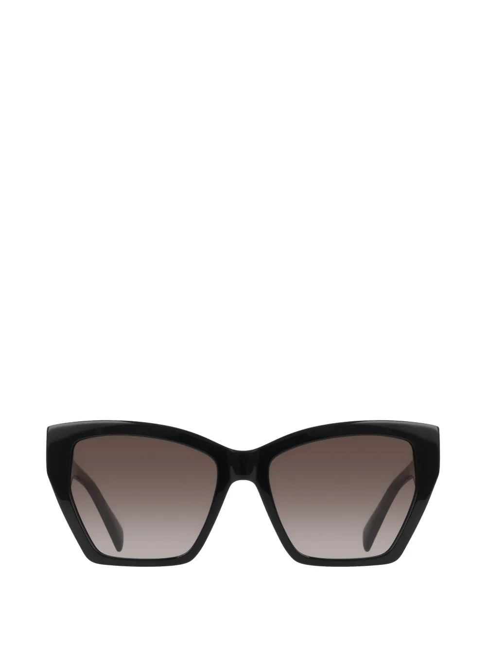 LIU JO logo-plaque cat-eye sunglasses Zwart