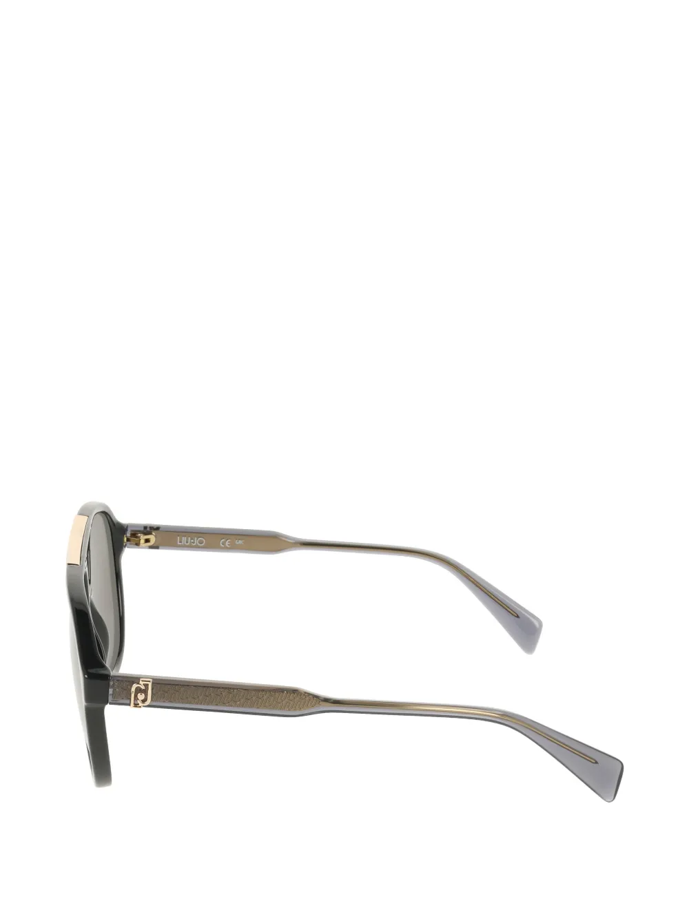 LIU JO pilot-frame sunglasses Zwart