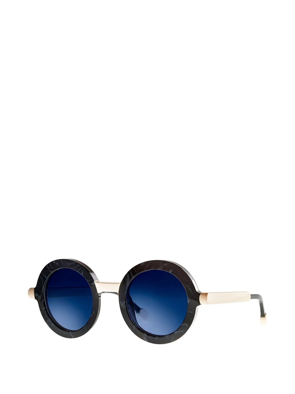 Theo Eyewear Popsi round-frame sunglasses - Noir Theo Eyewear Popsi round-frame sunglasses - Noir