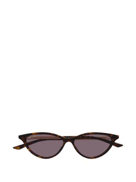 Gucci Eyewear tortoiseshell-effect cat-eye sunglasses