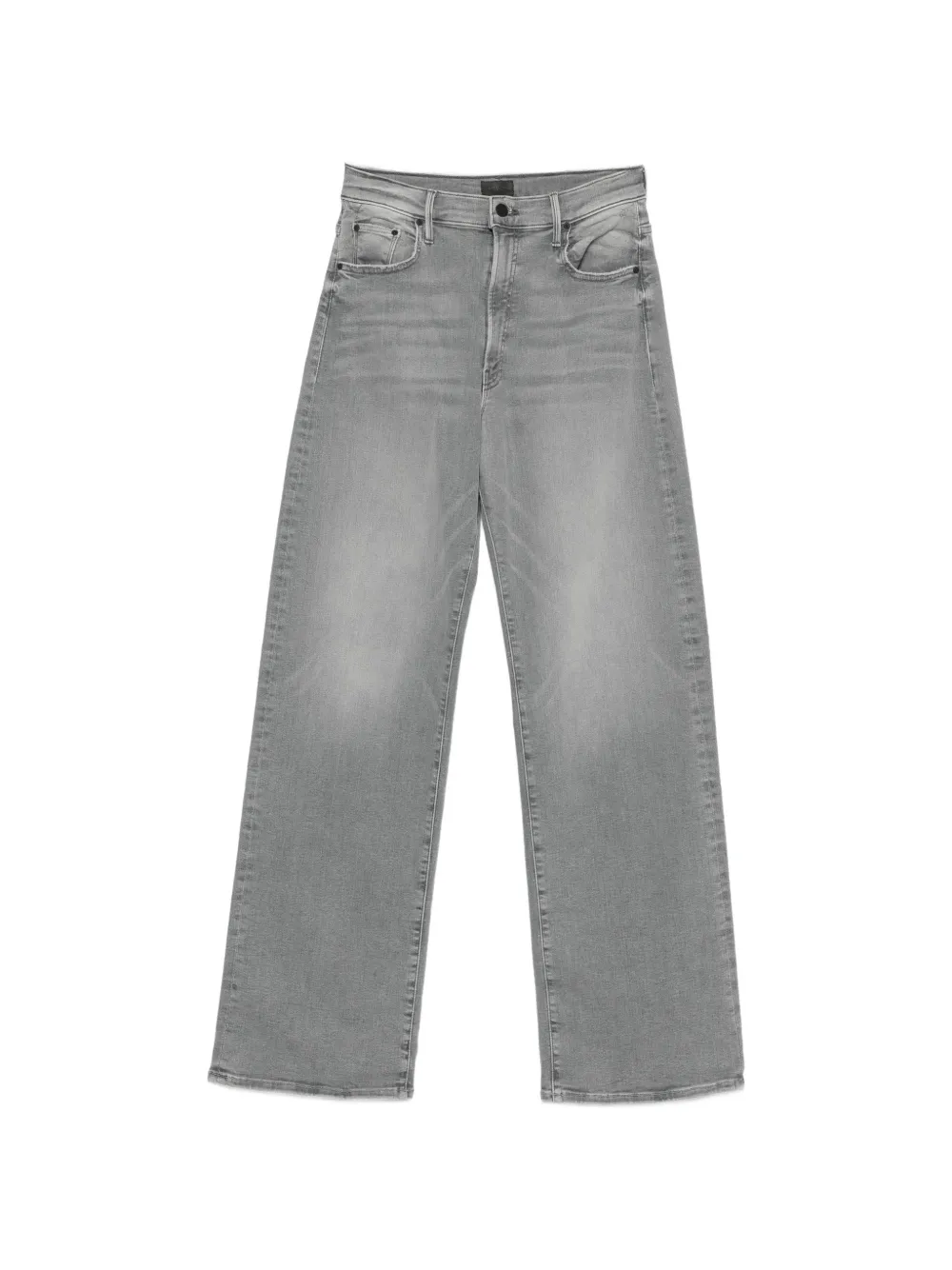 MOTHER faded wide-leg jeans - Grau