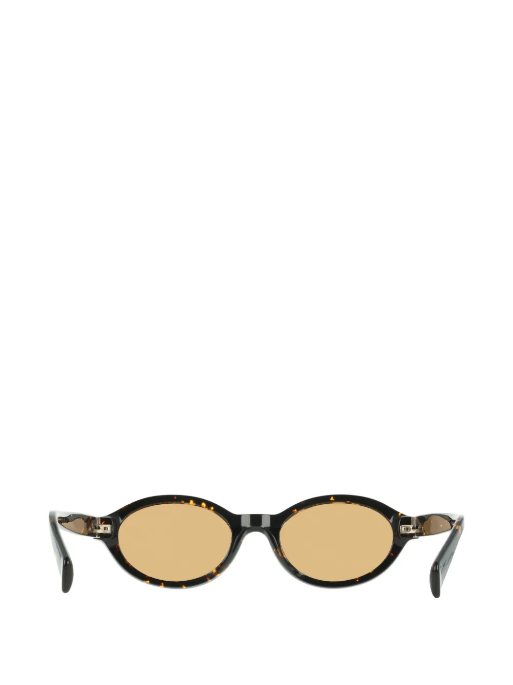 LIU JO tortoiseshell-effect oval-frame sunglasses Bruin