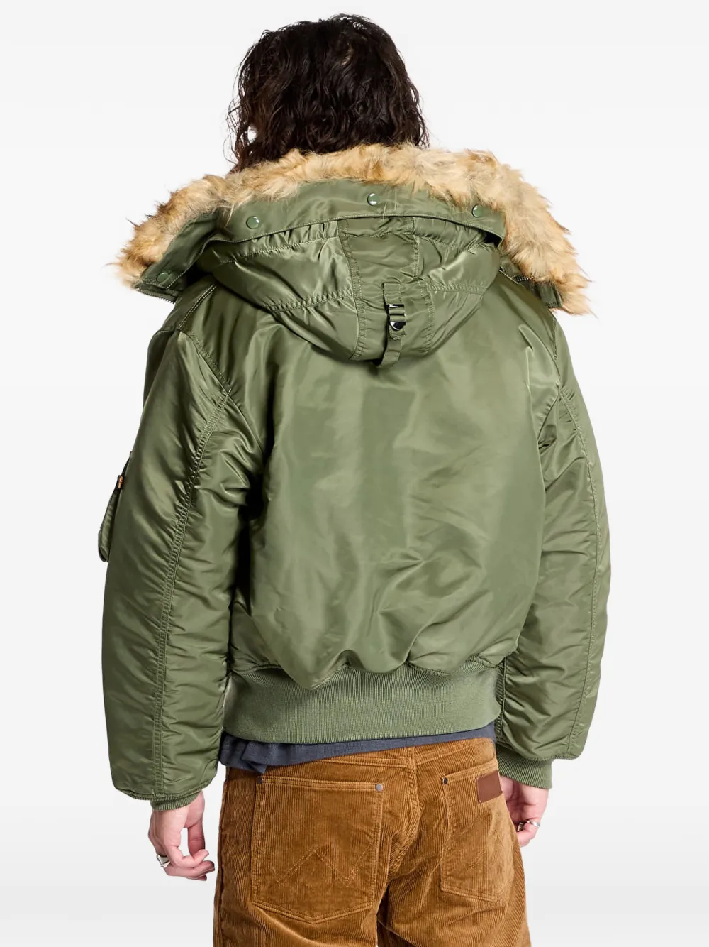 Alpha Industries 45P jack met capuchon Groen