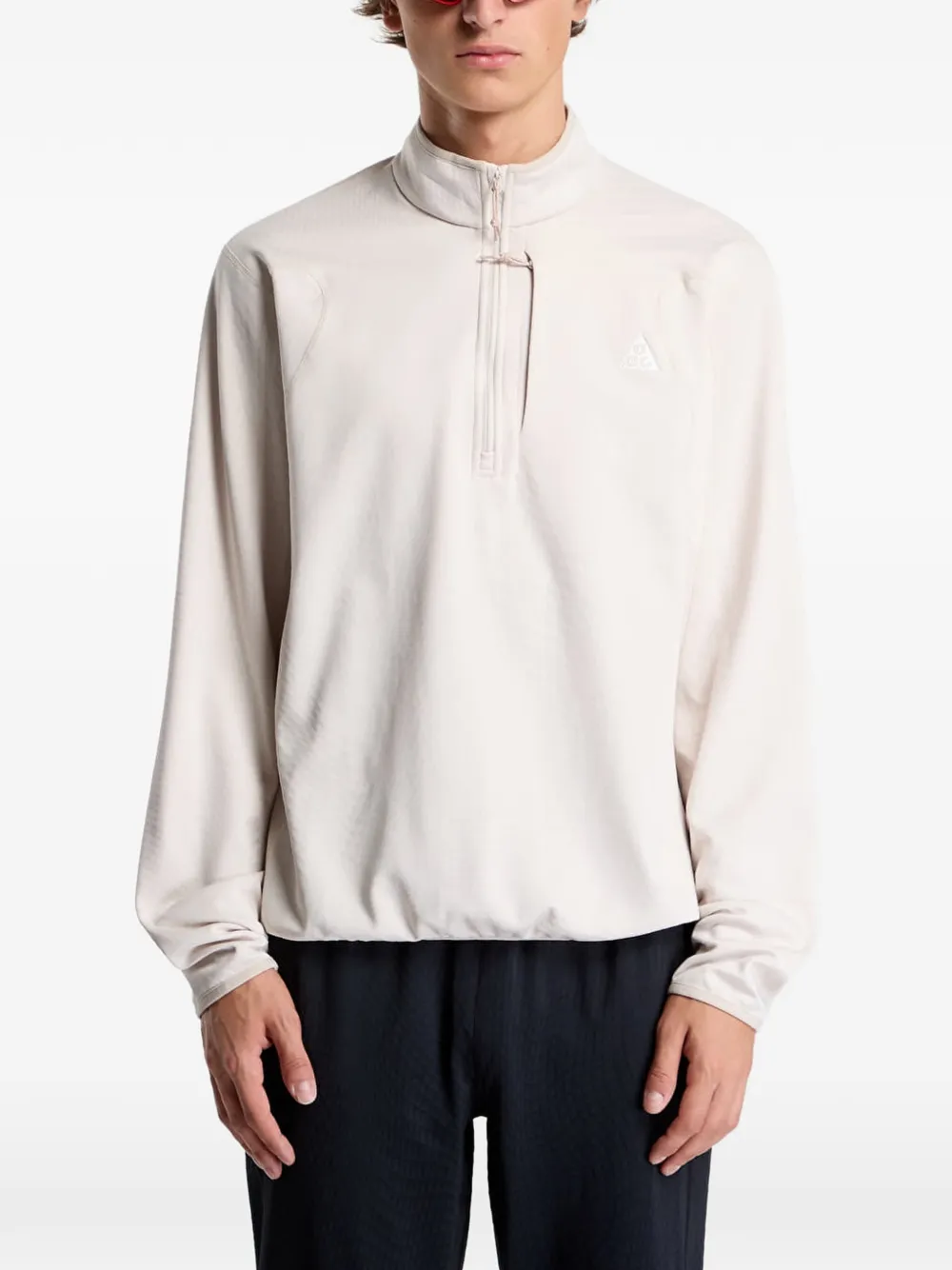 Nike Wolf Grid Therma-FIT sweatshirt Beige