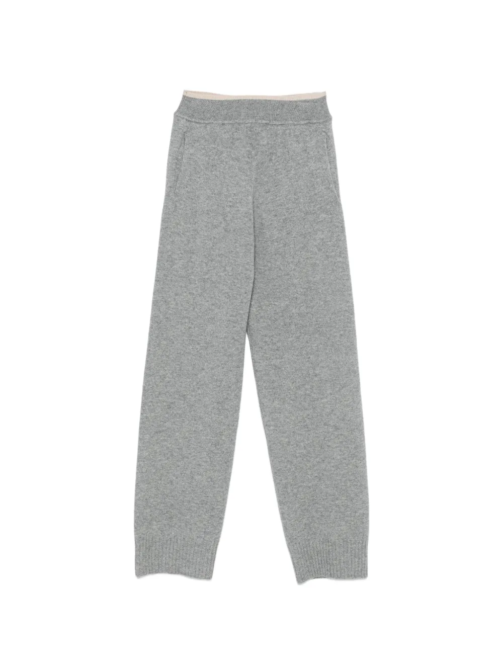 Lorena Antoniazzi knit trousers - Grigio