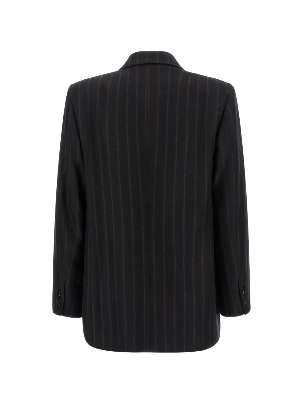 Alberto Biani Blazer met krijtstreep Zwart