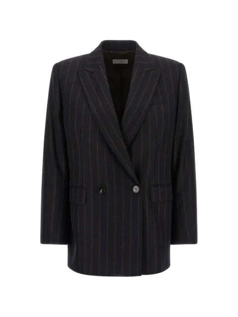 Alberto Biani double-breasted pinstripe blazer
