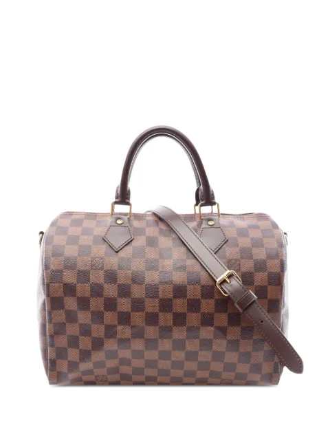 Louis Vuitton Pre-Owned 2013 Damier Ebene Speedy Bandouliere 30 satchel