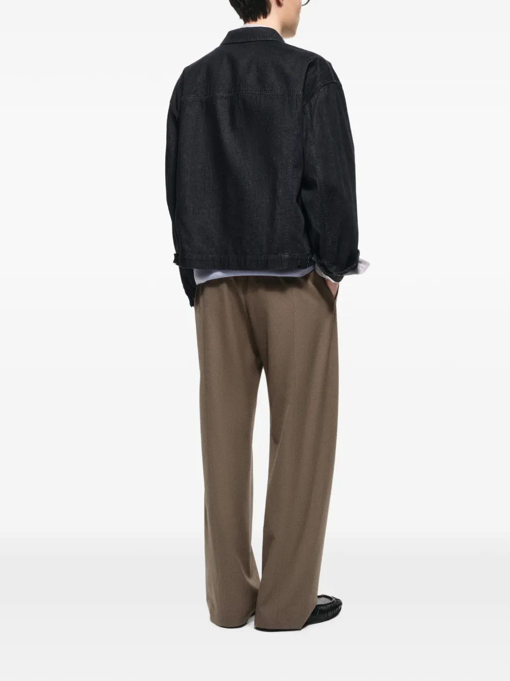 CROQUIS Denim jack met rits Blauw