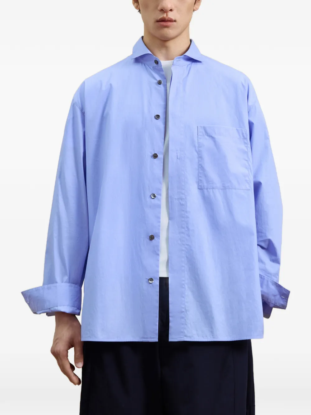 CROQUIS relaxed-fit long-sleeve shirt