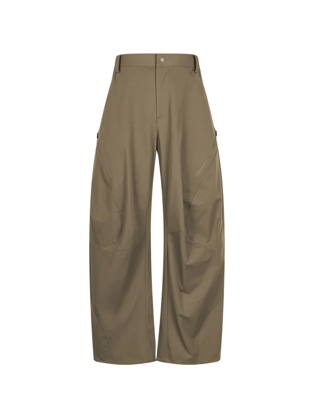 CROQUIS side-pockets wide-leg trousers