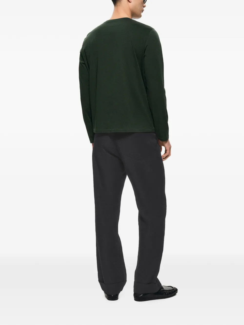 CROQUIS Straight broek Grijs