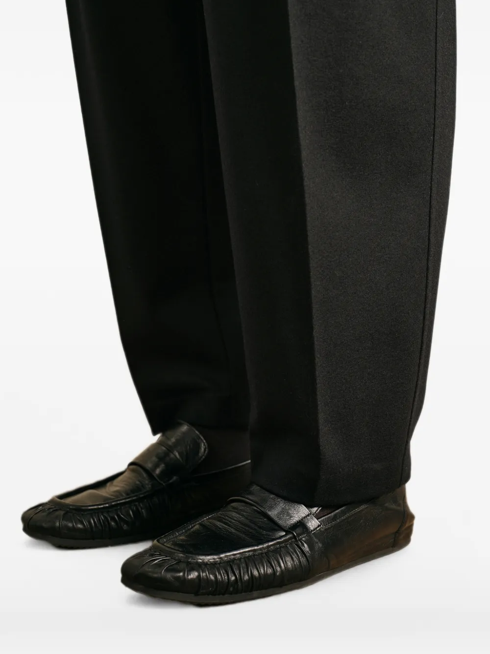 CROQUIS Straight broek Zwart