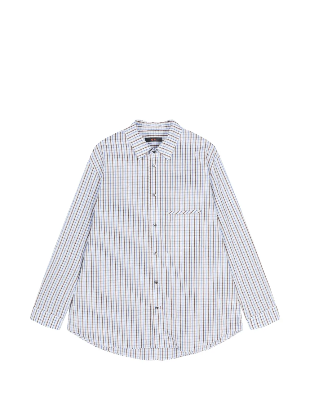 CROQUIS plaid relaxed-fit shirt