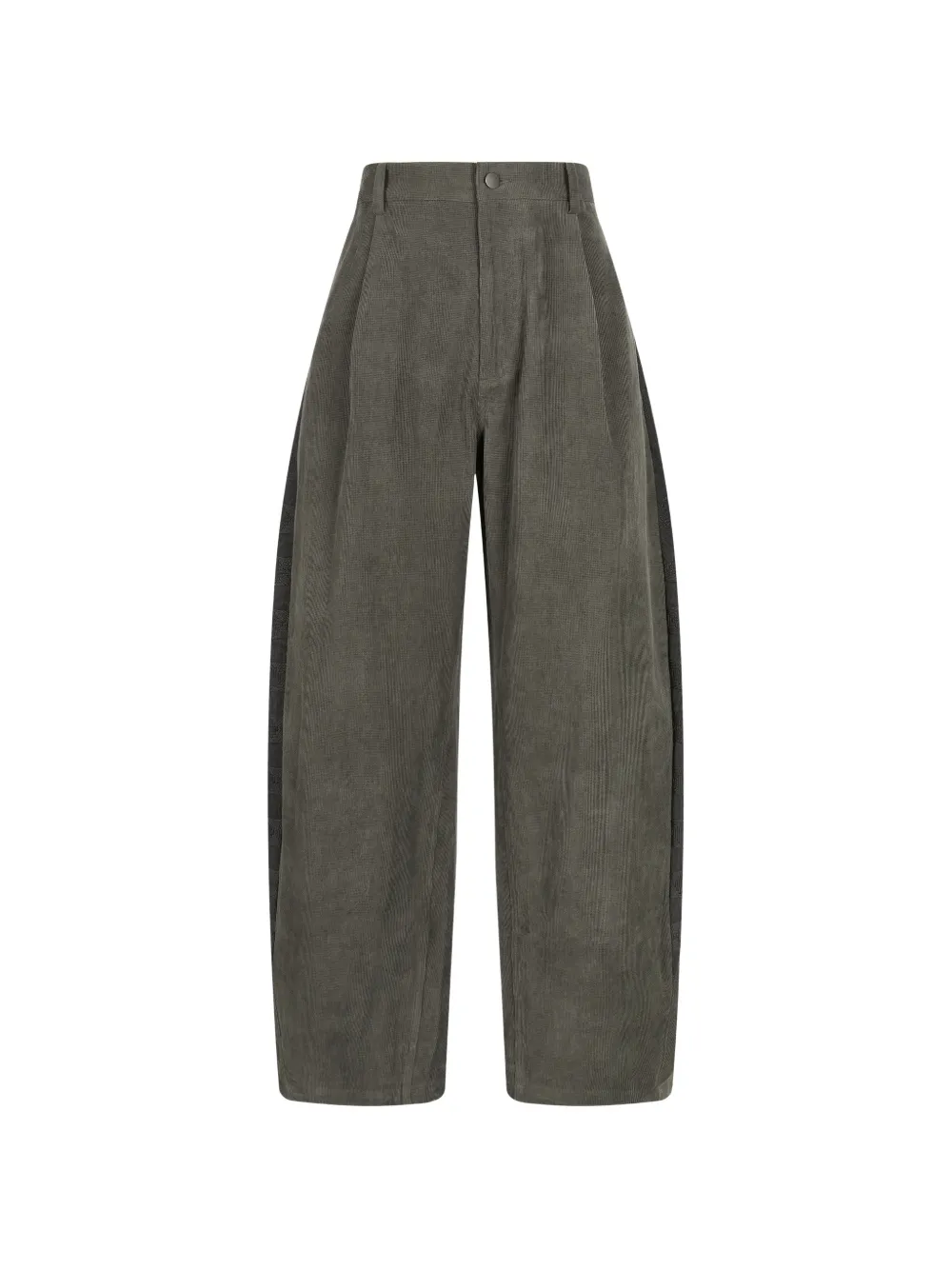 CROQUIS paneled corduroy wide-leg trousers