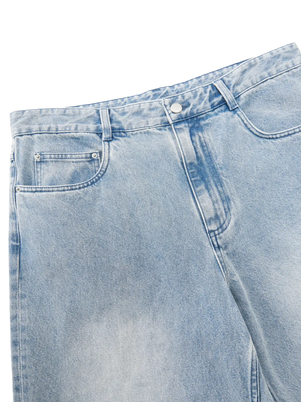 CROQUIS Ruimvallende jeans Blauw