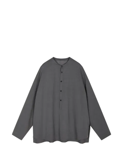 CROQUIS oversized long-sleeve shirt