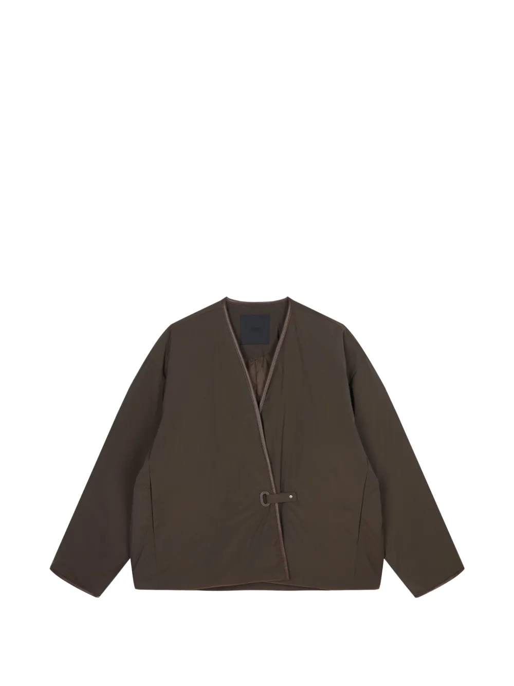 JNBY diagonal-placket puffer jacket